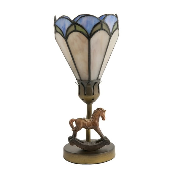 Tiffany stolová lampa Horse