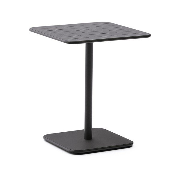 Oceľový záhradný jedálenský stôl 70x70 cm Brai – Kave Home