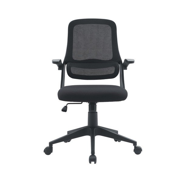 Čierna čalúnená kancelárska stolička Gilmore – Yes Everyday-image-2