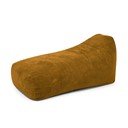 Menčestrový sedací vak v horčicovej farbe Snug Long 140 – SLOWDOWN