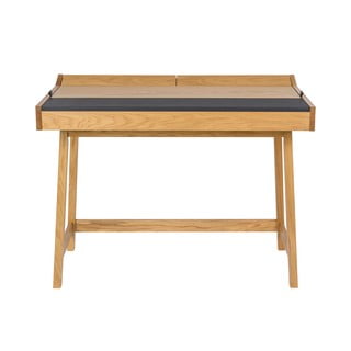 Pracovný stôl z dubového dreva Woodman Brompton