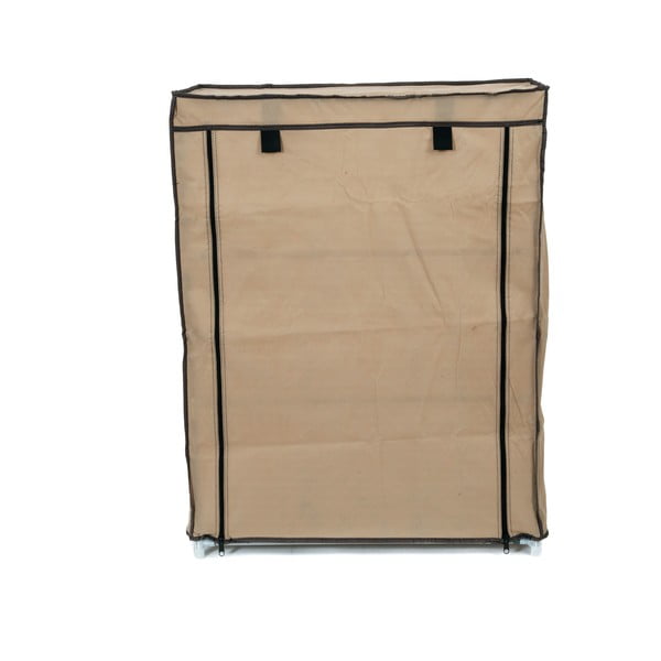 Béžová textilná trojposchodová skrinka na topánky Compactor Shoes-image-4