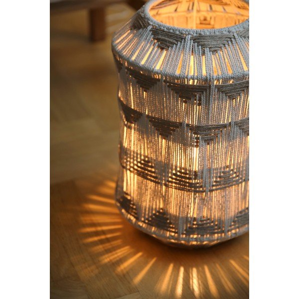 Stolová lampa v prírodnej farbe s tienidlom z textilu a juty (výška 35 cm) Ano – Markslöjd-image-2