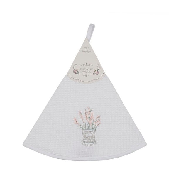 Kruhový bavlnený uterák Madame Coco Puget, ⌀ 60 cm