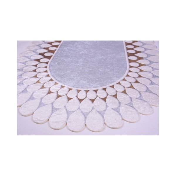 Koberec Vitauss Zinno Oval Kahve, 80 × 150 cm-image-2