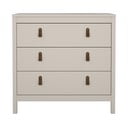 Sivobéžová komoda 82x80x38 cm Madrid – Tvilum