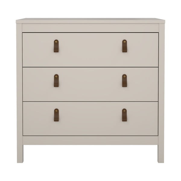 Sivobéžová komoda 82x80x38 cm Madrid – Tvilum