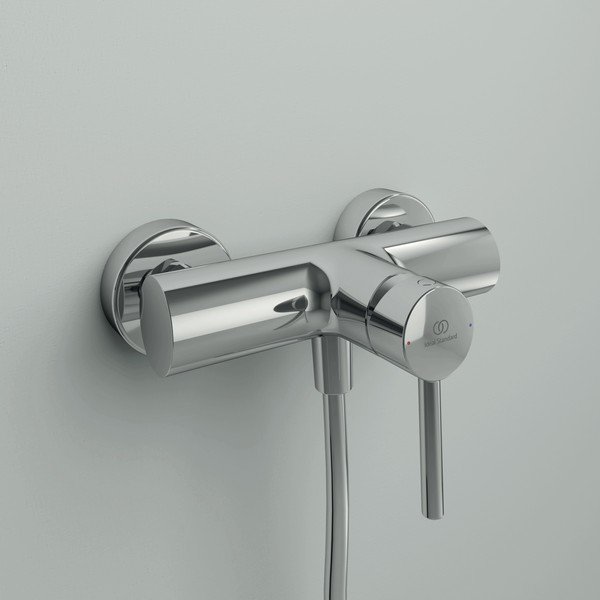 Sprchová nástenná batéria v lesklo striebornej farbe Ceraline – Ideal Standard-image-1
