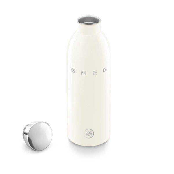 Krémovobiela termofľaša z nehrdzavejúcej ocele 500 ml 24BOTTLES – SMEG-image-2