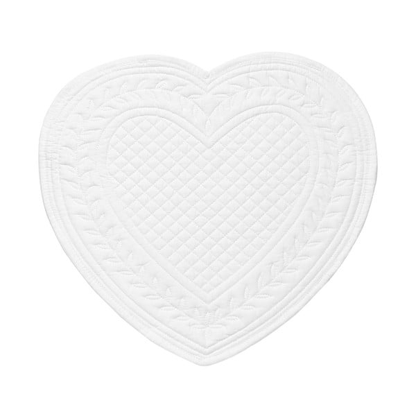 Set 6 bavlnených prestieraní Pure Heart, 30 cm