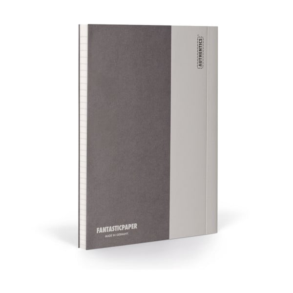 Zápisník FANTASTICPAPER XL Stone/Warm Grey, riadkovaný