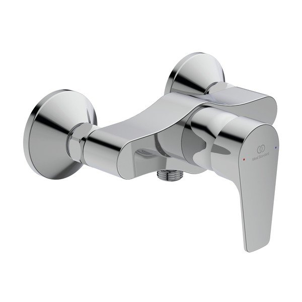 Sprchová nástenná batéria v lesklo striebornej farbe Cerafine D – Ideal Standard