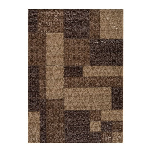 Koberec Patchwork 8 Brown, 75x150 cm