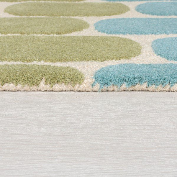 Žlto-zelený vlnený koberec Flair Rugs Fossil, 160 x 230 cm-image-3