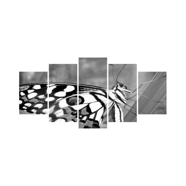Viacdielny obraz Black&White no. 10, 100x50 cm
