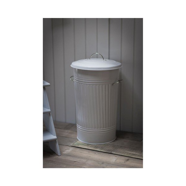 Biely odpadkový kôš Garden Trading Kitchen Bin, 46 l-image-1