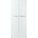 Biela prírodná šatníková skriňa v dekore duba 80x196 cm Monteria - Germania