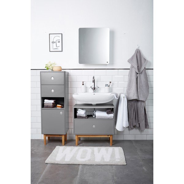Sivá skrinka pod umývadlo 66x45 cm Color Bath – Tom Tailor-image-1