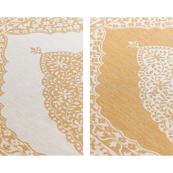 Okrovožlto-krémový vonkajší koberec 80x150 cm Gemini – Elle Decoration-image-4