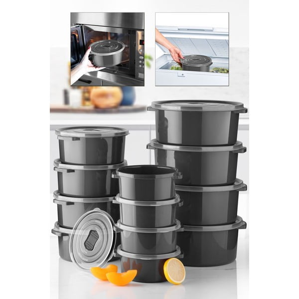 Potravinové škatuľky v súprave 12 ks – Hermia-image-2