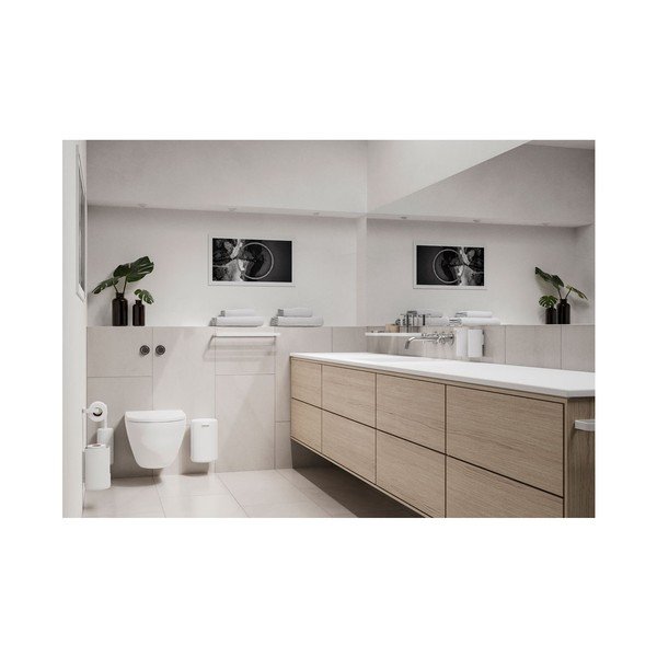 Biely závesný pohárik na zubné kefky Zone Rim-image-4