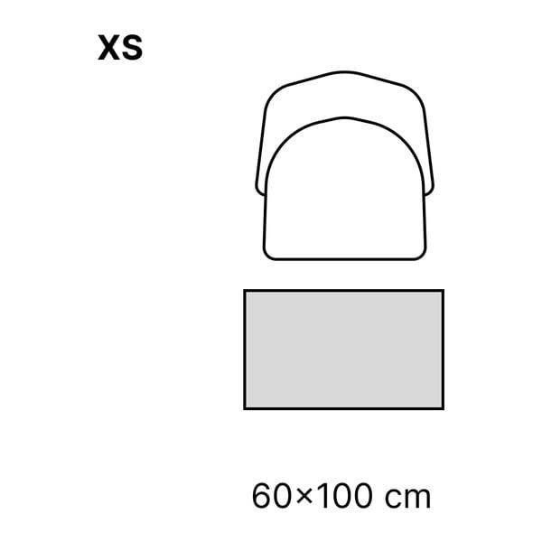 Sivý prateľný koberec 80x50 cm - Vitaus-image-4