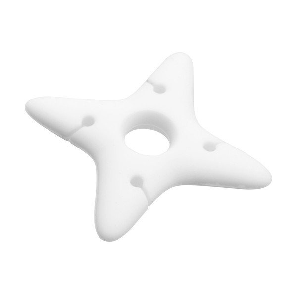 Biele slúchadlá s mikrofónom FIXED EGG2 a organizérom-image-1