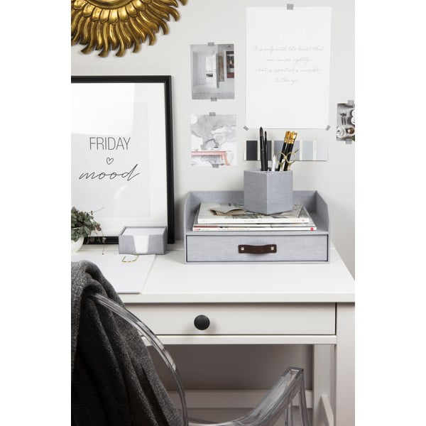 Kartónový organizér na dokumenty so zásuvkou Walter – Bigso Box of Sweden-image-1