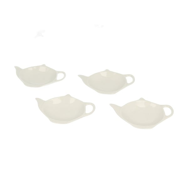 Sada 4 stojančekov na čajové vrecúška Duo Gift Teabag