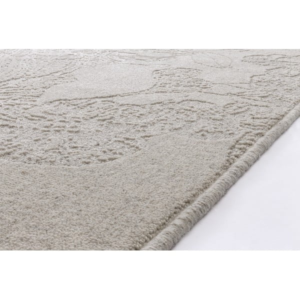 Svetlosivý vlnený koberec 133x190 cm Arol – Agnella-image-2