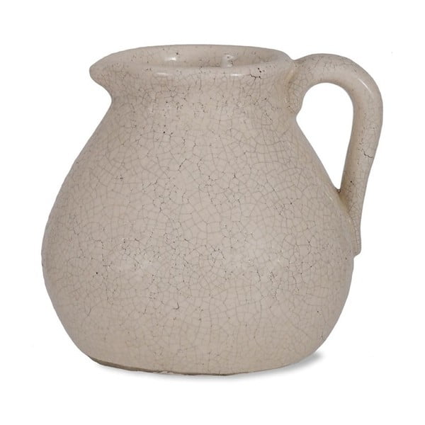 Biela váza v tvare džbánu Garden Trading Ravello, 3,8 l