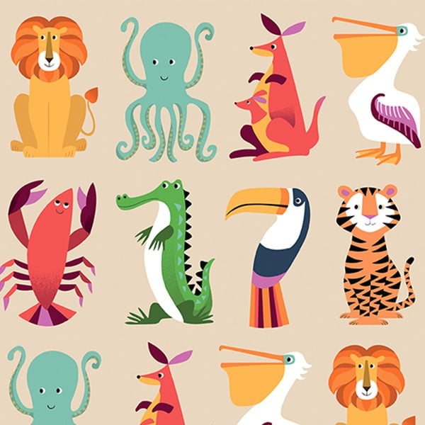 Baliaci papier Rex London Colourful Creatures