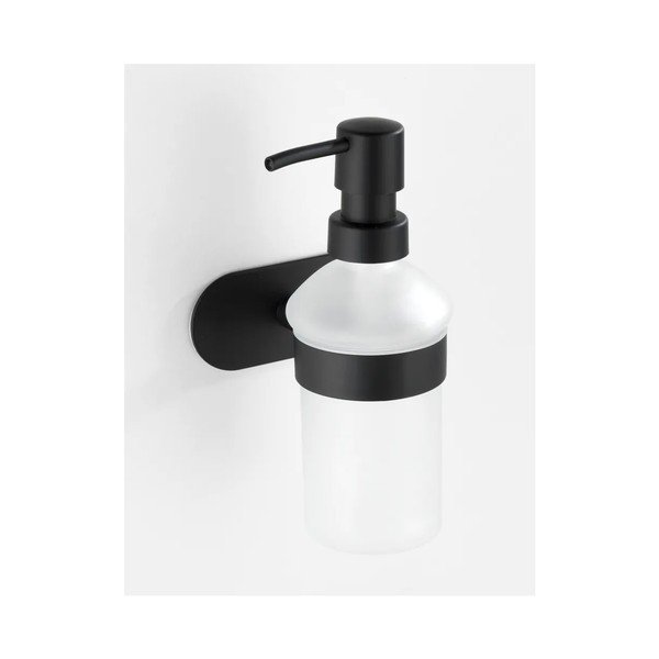 Matne čierna samodržiaca súprava doplnkov do kúpeľne z nehrdzavejúcej ocele Orea – Wenko-image-4