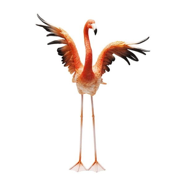 Dekoratívne socha Kare Design Flamingo Road Fly, výška 66 cm