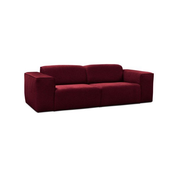 Červená trojmiestna pohovka Cosmopolitan Design Phoenix-image-1