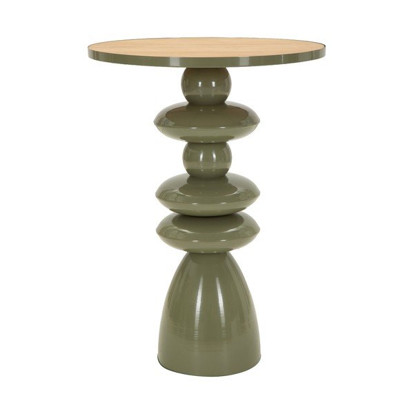Kovový okrúhly odkladací stolík ø 45,5 cm Metal Console – Mauro Ferretti
