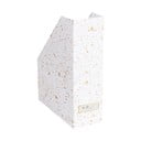 Organizér na dokumenty v zlato-bielej farbe Bigso Box of Sweden Estelle