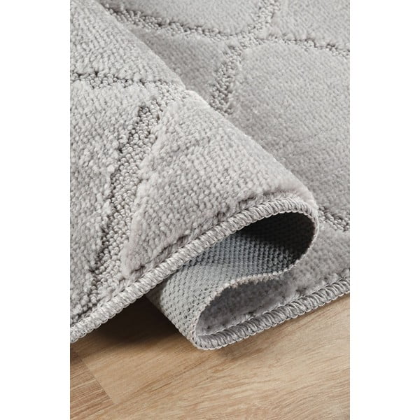 Svetlosivé kúpeľňové predložky v súprave 2 ks 50x80 cm Cizgili – Foutastic-image-2