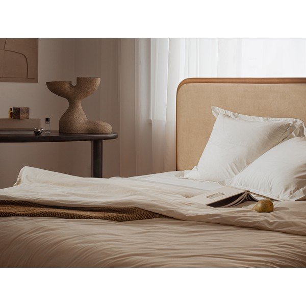 Zelená čalúnená dvojlôžková posteľ s roštom 180x200 cm Aveline – Micadoni -image-4