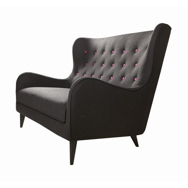 Pohovka pre dvoch Pola Panno Charcoal-image-2