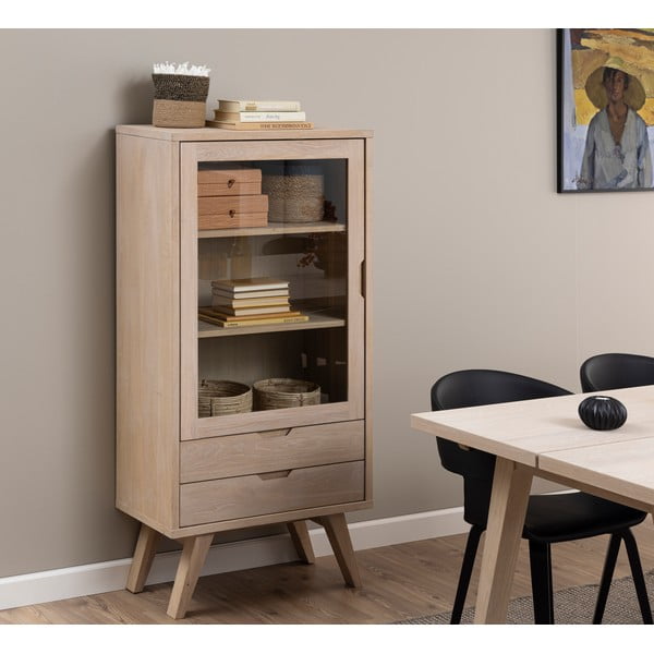 Vitrína v dekore duba 72x145 cm A-Line - Actona-image-1