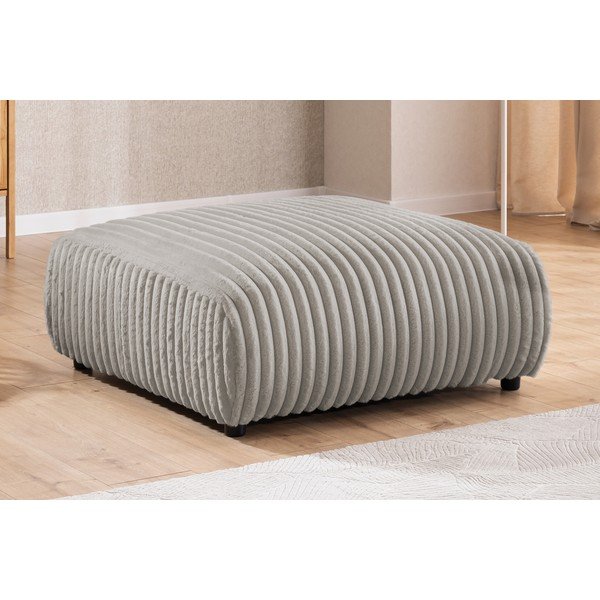 Svetlosivá menčestrová podnožka Justin – Ropez-image-4