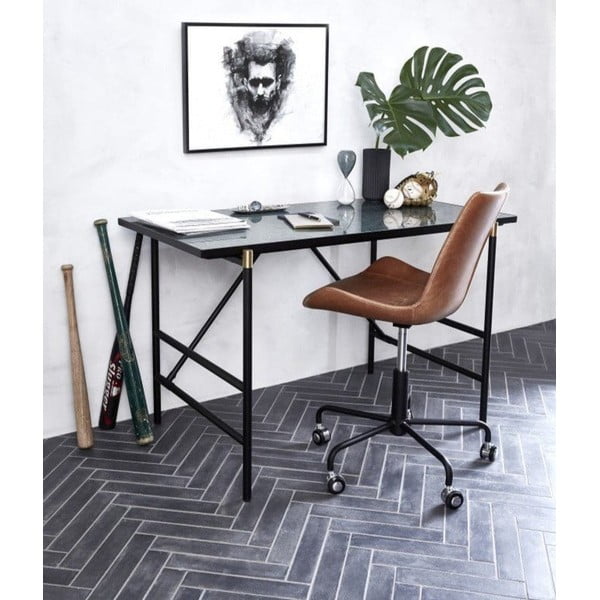 Svetlohnedá kancelárska stolička DAN-FORM Denmark Hype-image-1