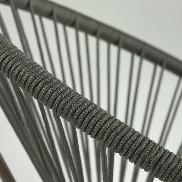 Záhradné kreslo so zeleným výpletom Kave Home Samantha-image-1