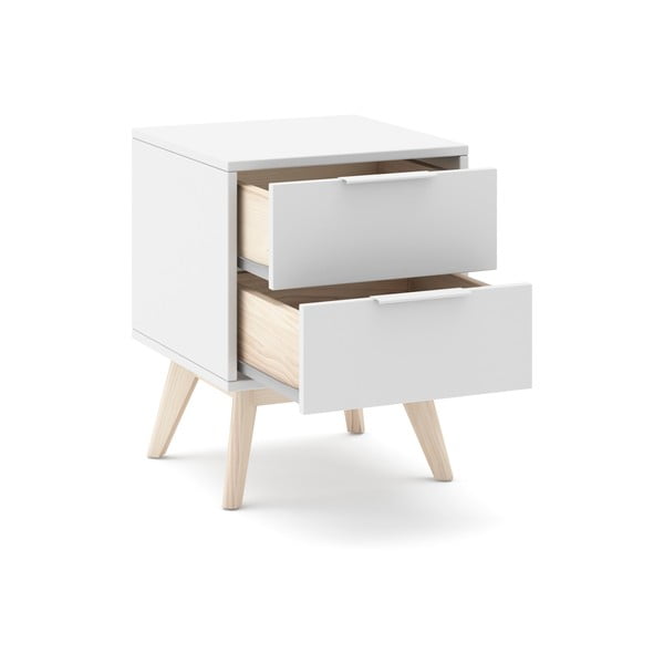 Biely nočný stolík Campus - Marckeric-image-4