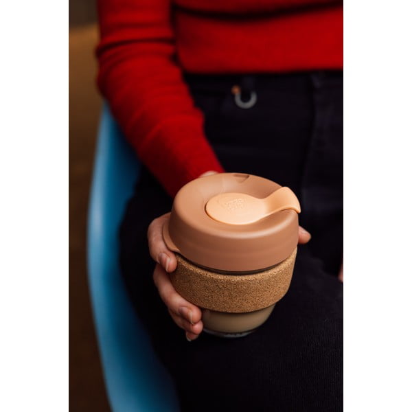 Ružový/hnedý cestovný hrnček 227 ml Brew Frappe S – KeepCup-image-2