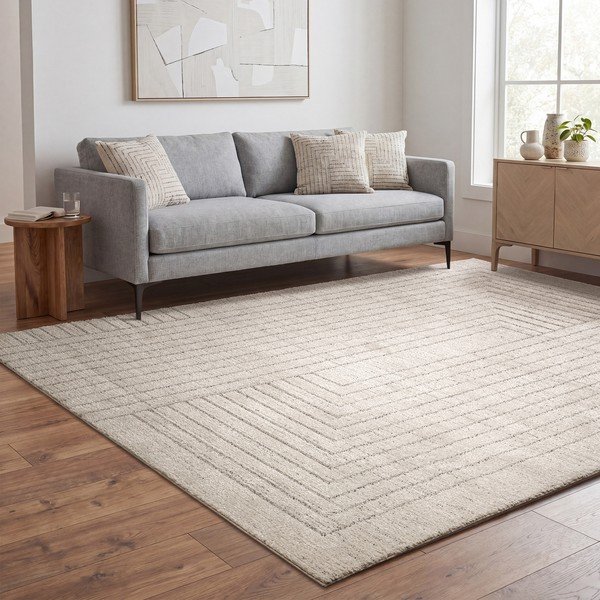Krémovobiely koberec 200x275 cm Oslo – Asiatic Carpets-image-3
