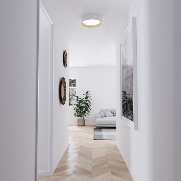 Krémovobiele LED stropné svietidlo ø 45 cm – SULION-image-2