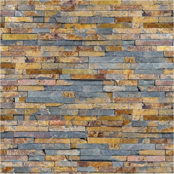 Nástenná samolepka Ambiance Recycled Natural Wood, 40 × 40 cm-image-2