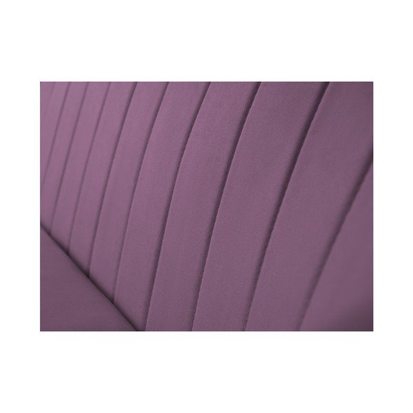 Fialová pohovka pre dvoch Mazzini Sofas Toscane, čierne nohy-image-1